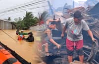 Flood, fire victims receive needed aid