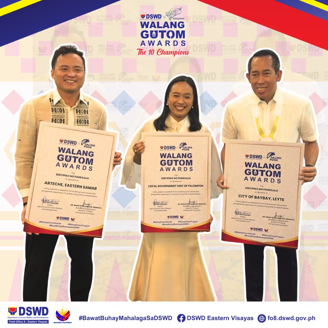 3 EV LGUs cited for anti-hunger initiatives