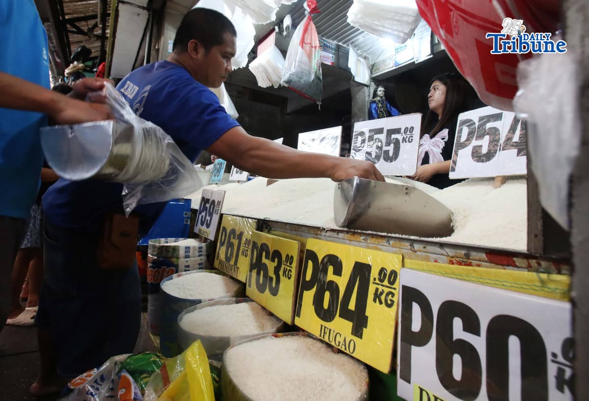 (May 20 2026) Rice vendors tend their customers buying rice at Marikina Public Market on Wednesday May 20 2026. The Department of Agriculture (DA) has assured rice retailers and traders that the government’s P50 per kilo price ceiling on 5 percent broken imported rice remains fair and still allows decent margins across the supply chain, even as it enforces the directive of President Ferdinand Marcos Jr. Photo/Analy Labor