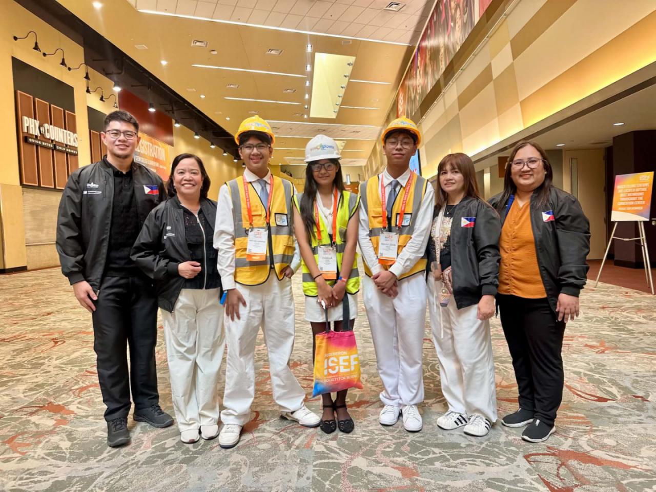 Filipino students bag 6 awards at global science fair