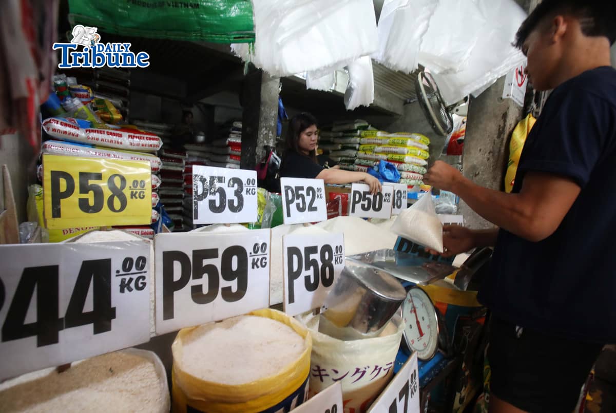 (May 20 2026) Rice vendors tend their customers buying rice at Marikina Public Market on Wednesday May 20 2026. The Department of Agriculture (DA) has assured rice retailers and traders that the government’s P50 per kilo price ceiling on 5 percent broken imported rice remains fair and still allows decent margins across the supply chain, even as it enforces the directive of President Ferdinand Marcos Jr. Photo/Analy Labor