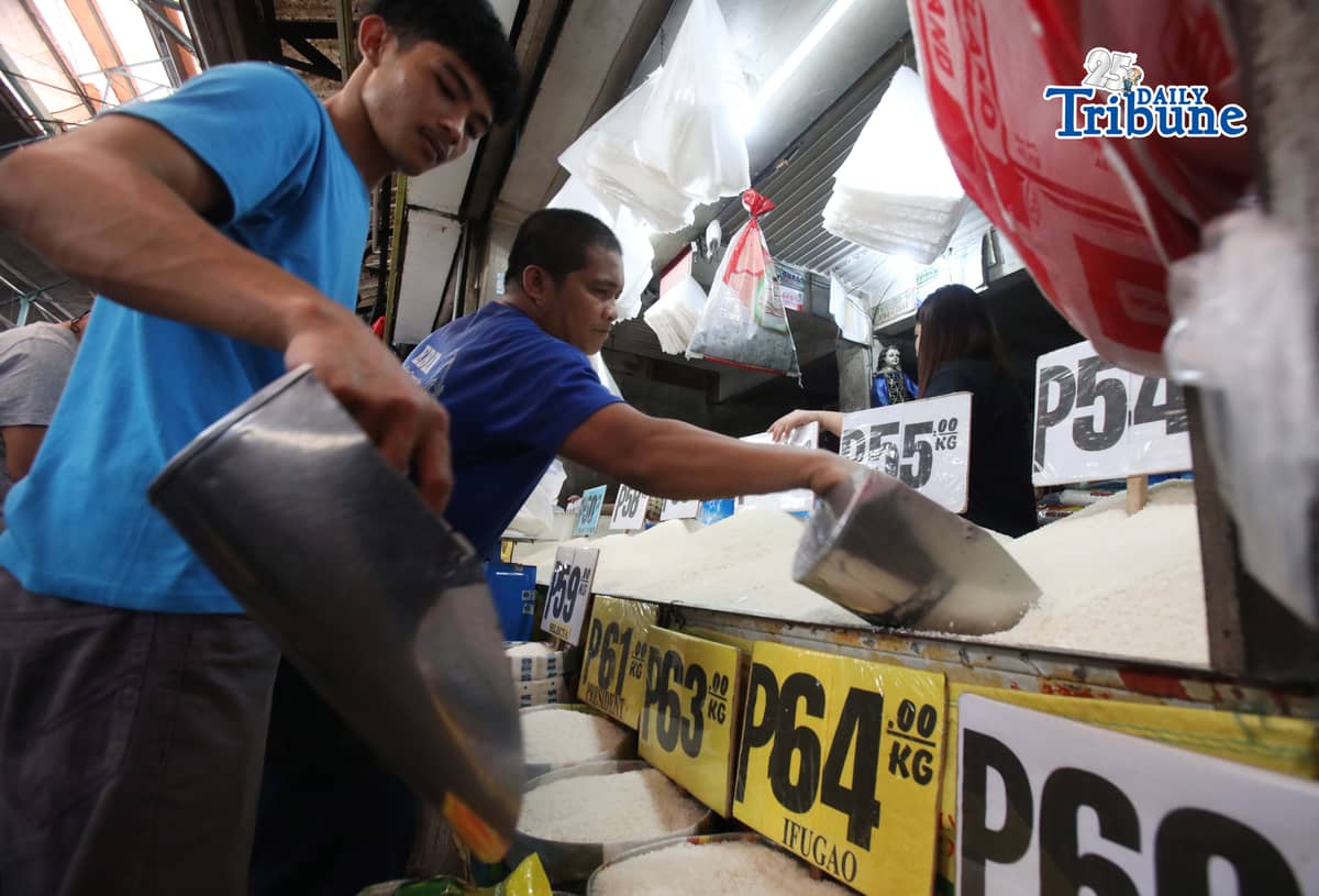 (May 20 2026) Rice vendors tend their customers buying rice at Marikina Public Market on Wednesday May 20 2026. The Department of Agriculture (DA) has assured rice retailers and traders that the government’s P50 per kilo price ceiling on 5 percent broken imported rice remains fair and still allows decent margins across the supply chain, even as it enforces the directive of President Ferdinand Marcos Jr. Photo/Analy Labor