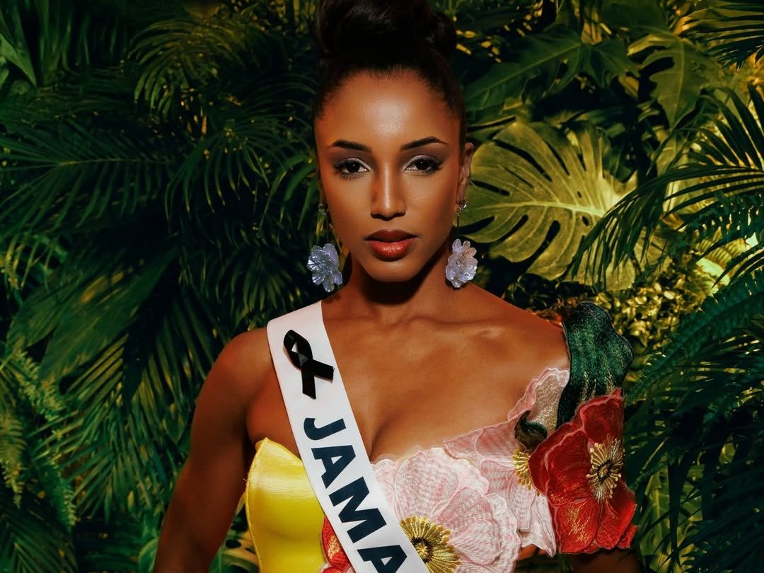 Miss Universe Jamaica 2025 returns to public eye after injury