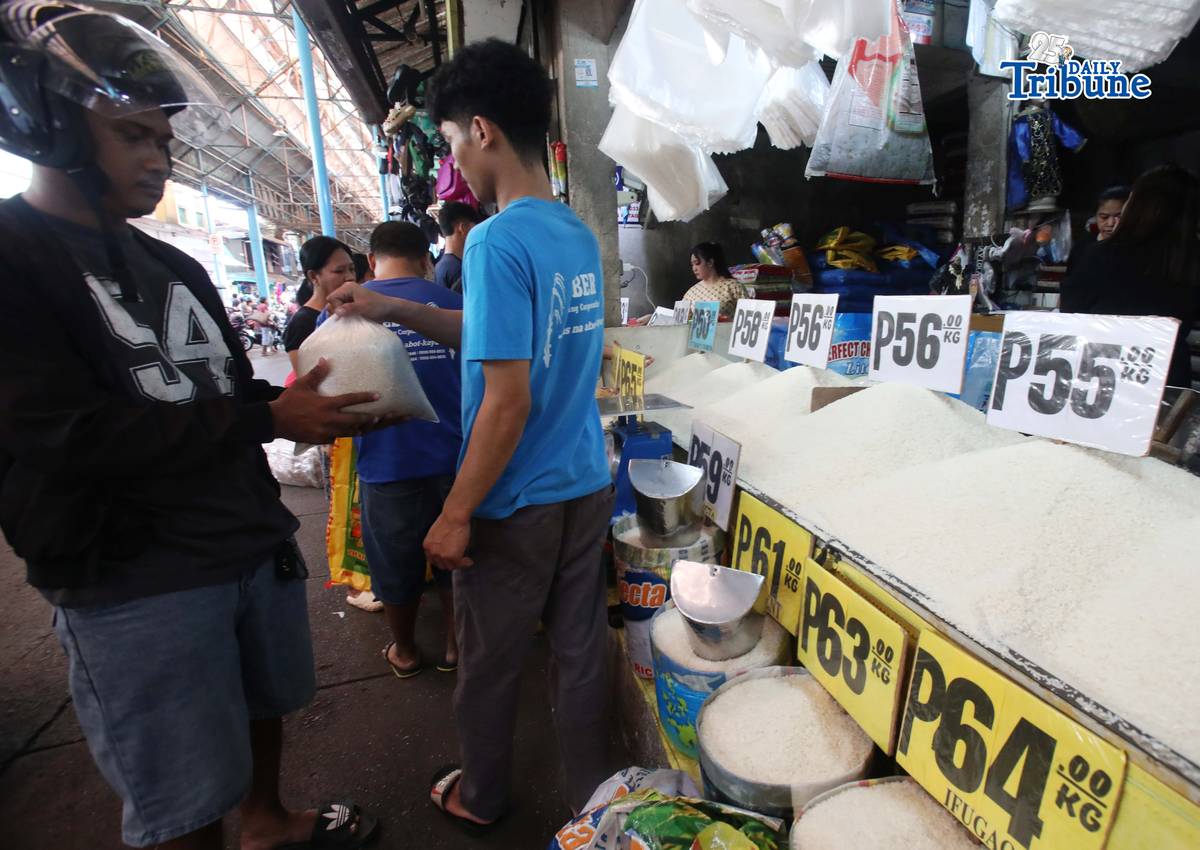 (May 20 2026) Rice vendors tend their customers buying rice at Marikina Public Market on Wednesday May 20 2026. The Department of Agriculture (DA) has assured rice retailers and traders that the government’s P50 per kilo price ceiling on 5 percent broken imported rice remains fair and still allows decent margins across the supply chain, even as it enforces the directive of President Ferdinand Marcos Jr. Photo/Analy Labor