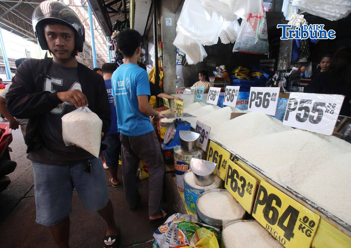(May 20 2026) Rice vendors tend their customers buying rice at Marikina Public Market on Wednesday May 20 2026. The Department of Agriculture (DA) has assured rice retailers and traders that the government’s P50 per kilo price ceiling on 5 percent broken imported rice remains fair and still allows decent margins across the supply chain, even as it enforces the directive of President Ferdinand Marcos Jr. Photo/Analy Labor
