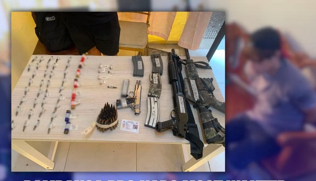 Pampanga cops arrest top wanted man in Porac, seize assault weapons