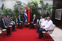 Russia, China back Cuba