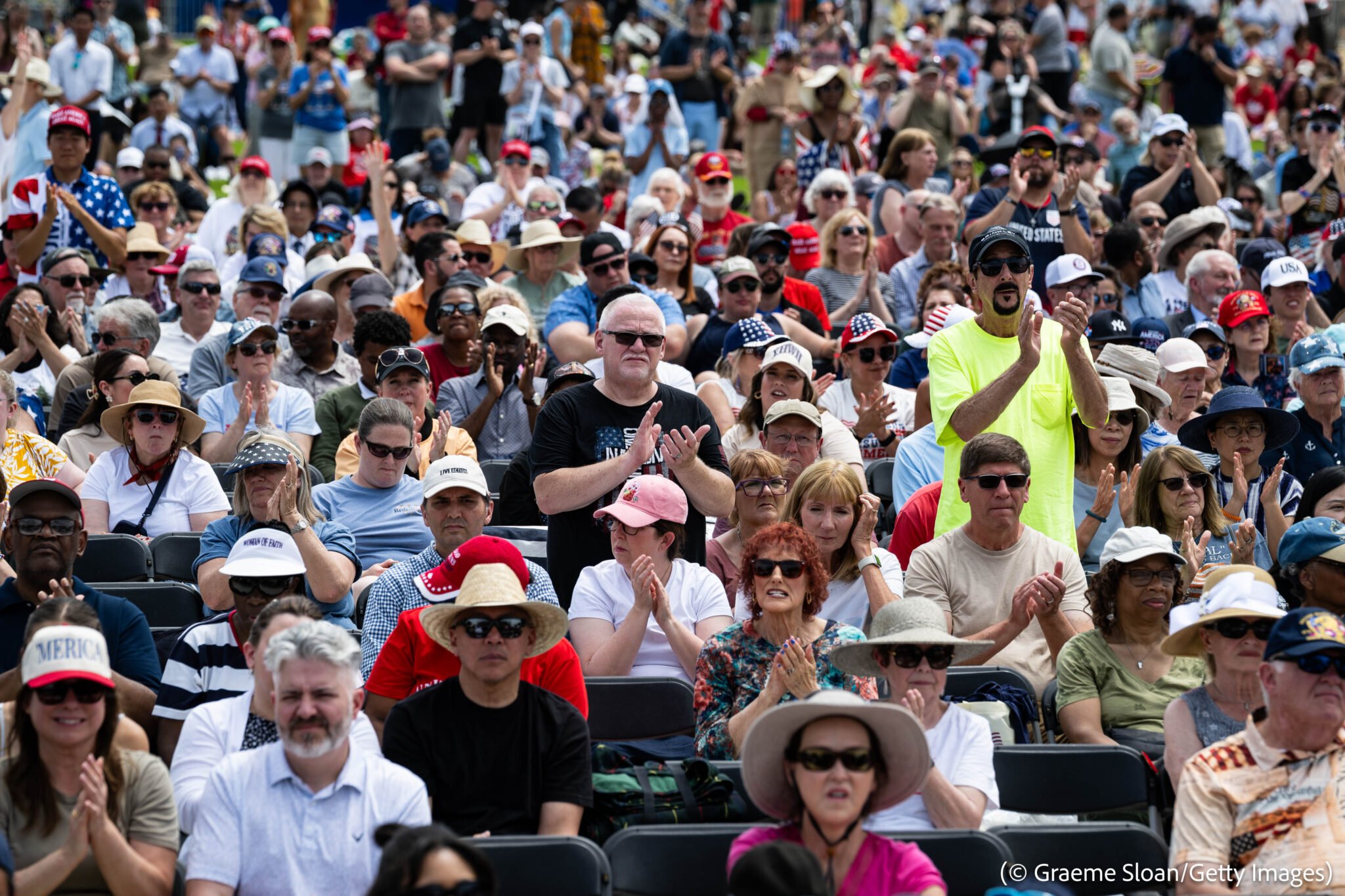 Thousands gather in Washington for U.S. 250th anniversary prayer event