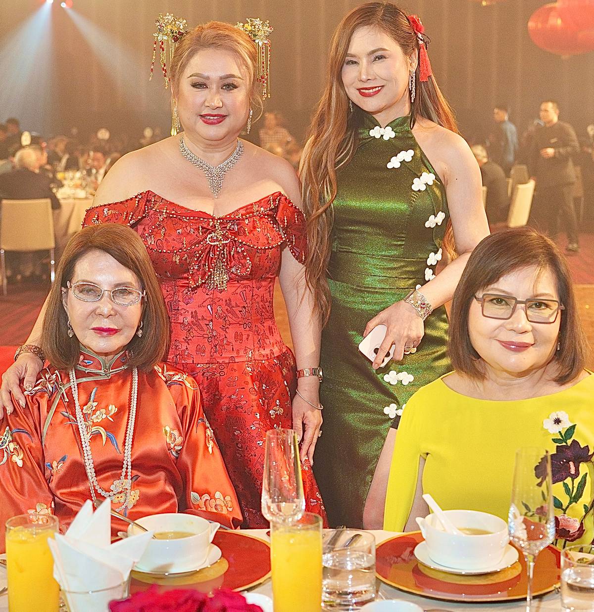 CONSUL Helen Ong, Vivian Caramba, Shy Tan and Marian Ong.
