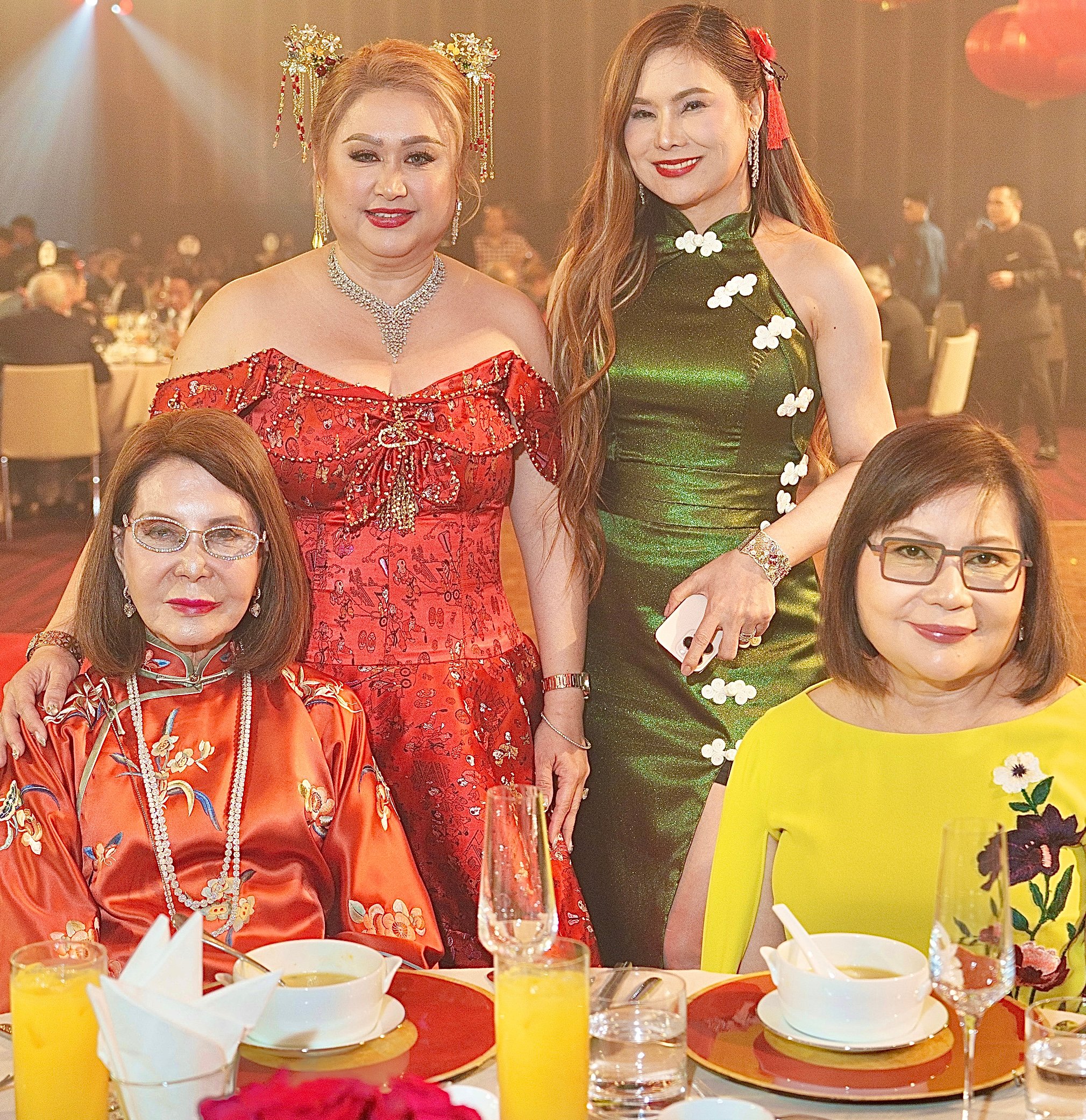 CONSUL Helen Ong, Vivian Caramba, Shy Tan and Marian Ong.