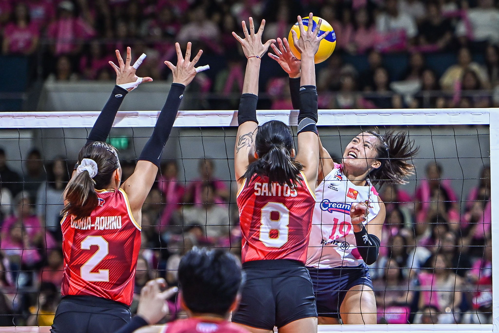 Creamline-Cignal duel A as Game of the Year
