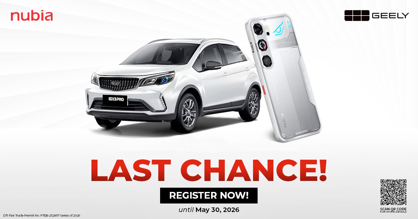 Buy a nubia phone, win a Geely SUV