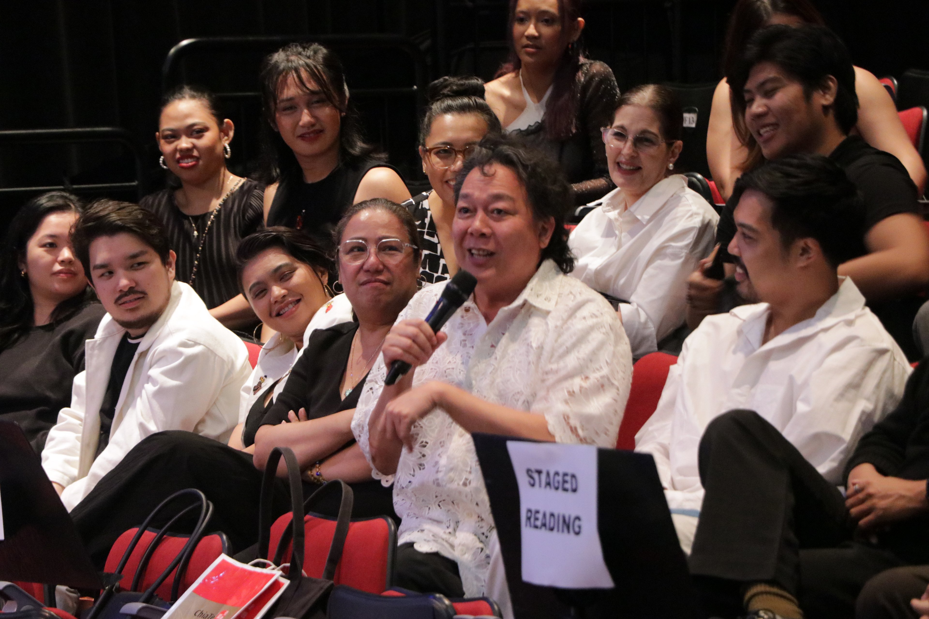 JOHN ‘Sweet’ Lapus, playwright of the mental health comedy ‘Taksyapo!,’ part of the VLF main lineup.