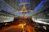 THE museum boasts first-of-its-kind oval digital display.