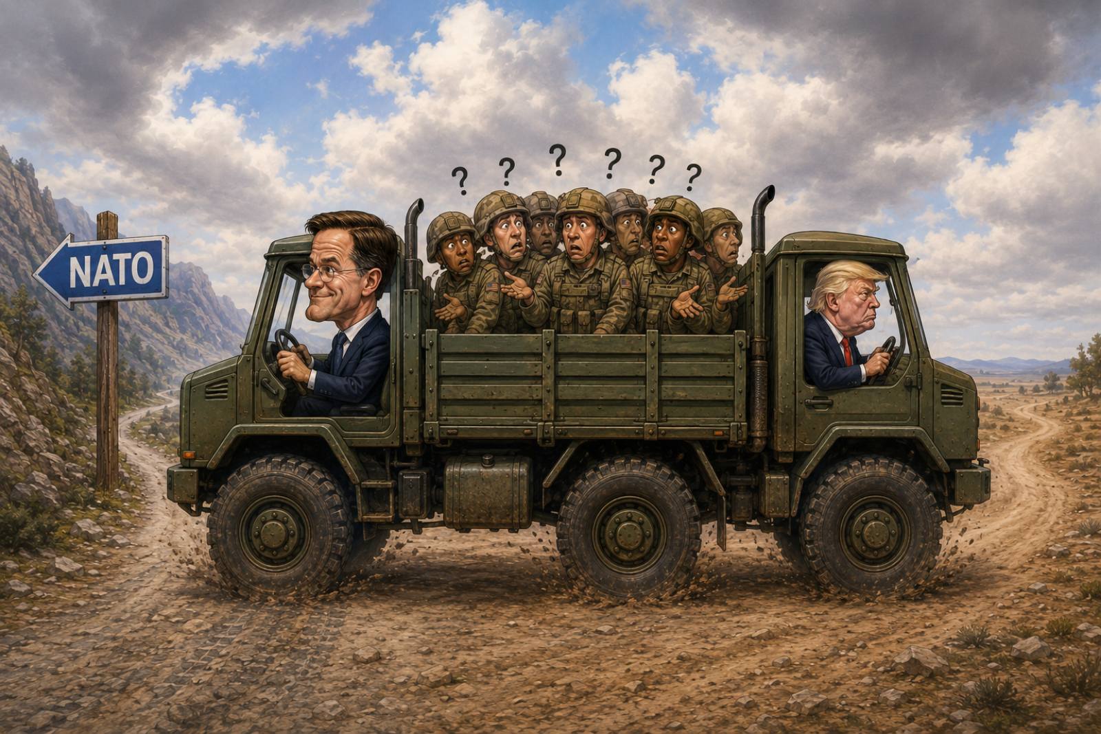 NATO allies sound out on Trump’s troop moves
