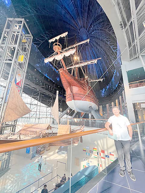 MUSEO del Galeon managing director Victor Gelano.