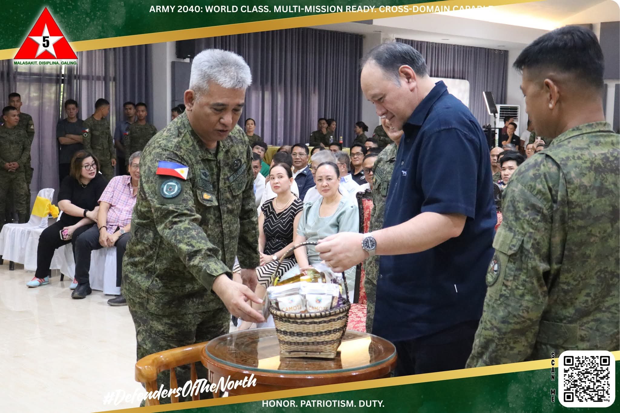 Philippine Army showcases products of former rebels at 5ID anniversary