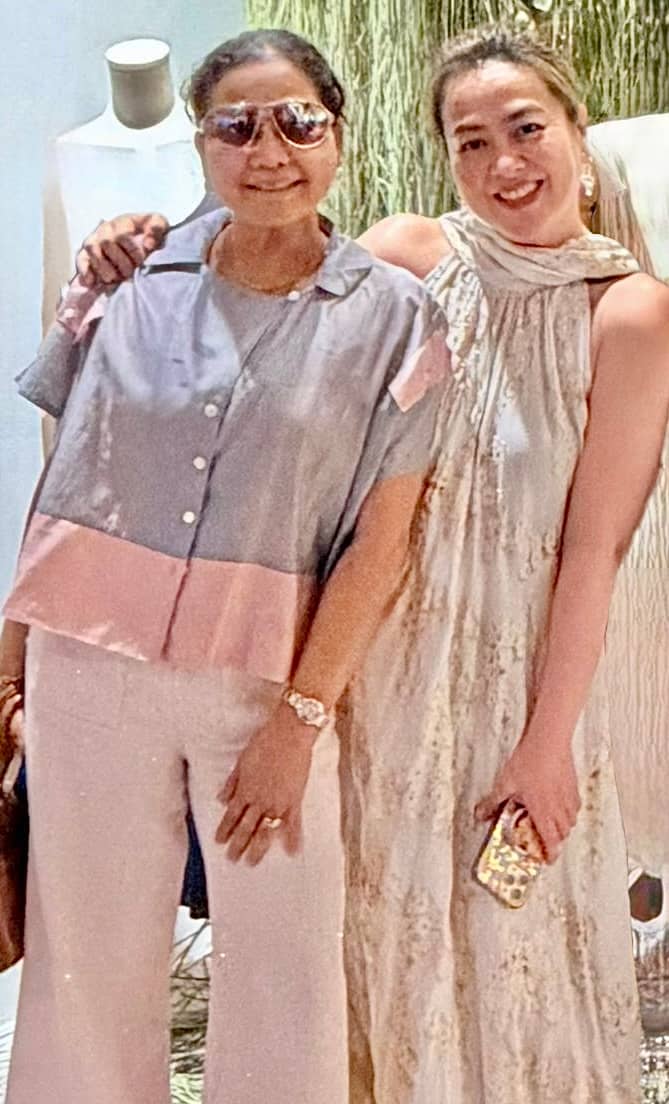CHERYL Glazer and Chin Uy Simpson.