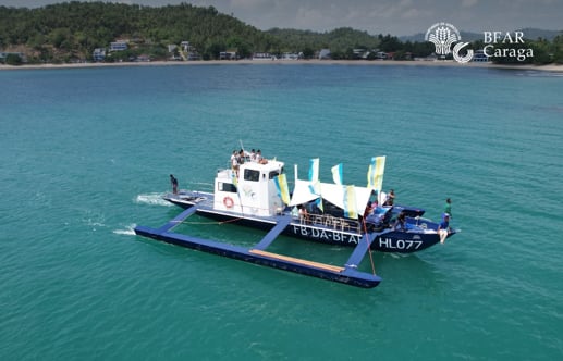 BFAR grants fiber boats for tuna fishing