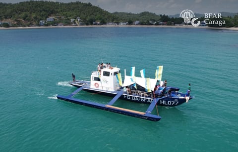 BFAR grants fiber boats for tuna fishing