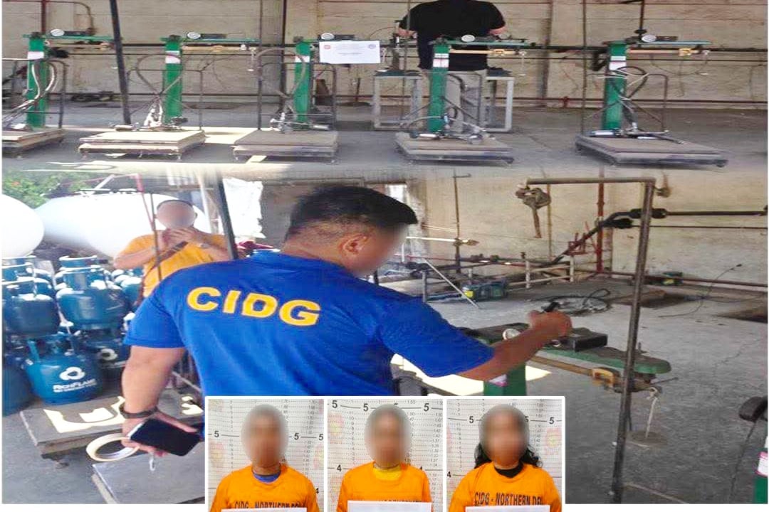 P1.3M LPG items seized in Bulacan