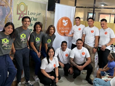 Solaire Resort North launches outreach programs for Quezon City youth