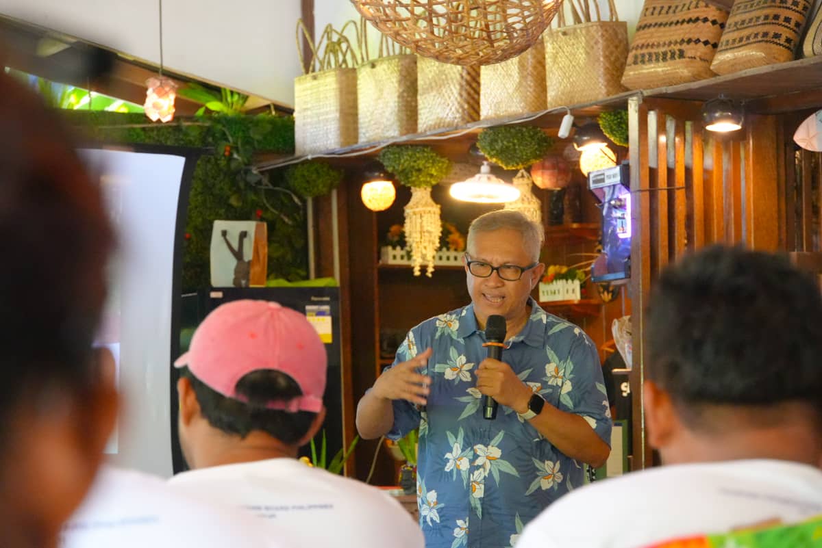 ECOTOURISM consultant and Grassroots Travel founder Joselito ‘Boboi’ Costas.