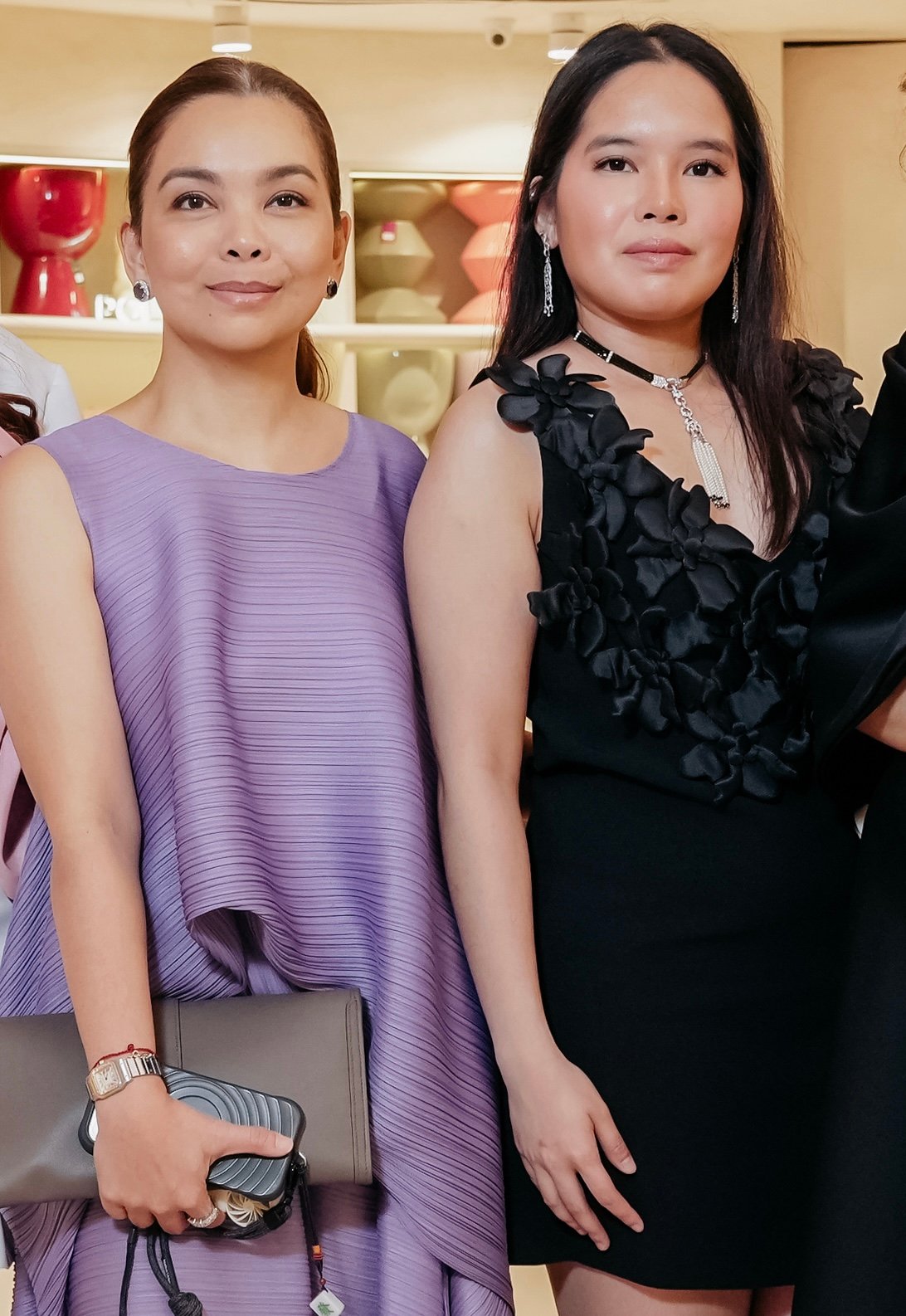 MELANIE Tan and Stefani Uy.