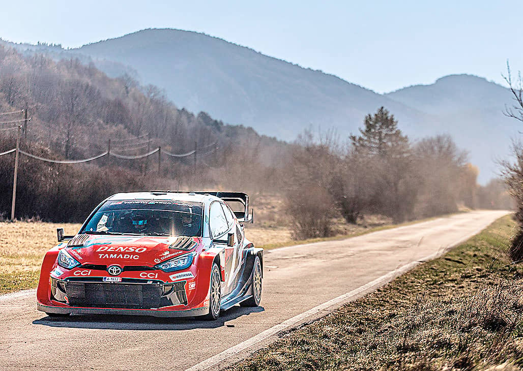 MOUNTAIN roads in Aichi and Gifu await Toyota Gazoo Racing as the team chases
another Rally Japan home win.