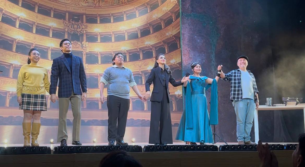 Curtain call, 23 May evening show.