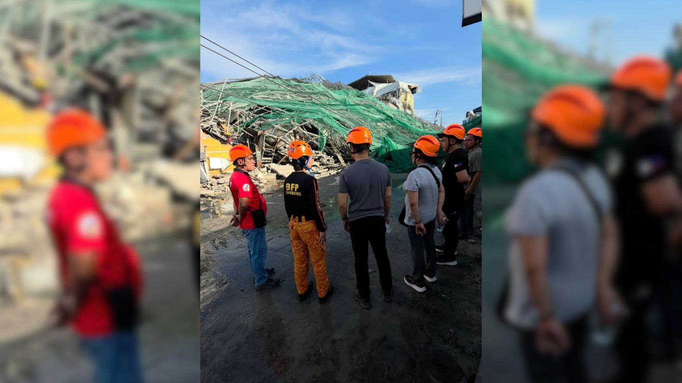 Gusali sa Pampanga, gumuho; mahigit 40 nawawala