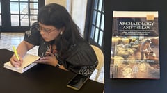 This female lawyer digs deep for archaeology to meet law 