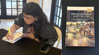 This female lawyer digs deep for archaeology to meet law 