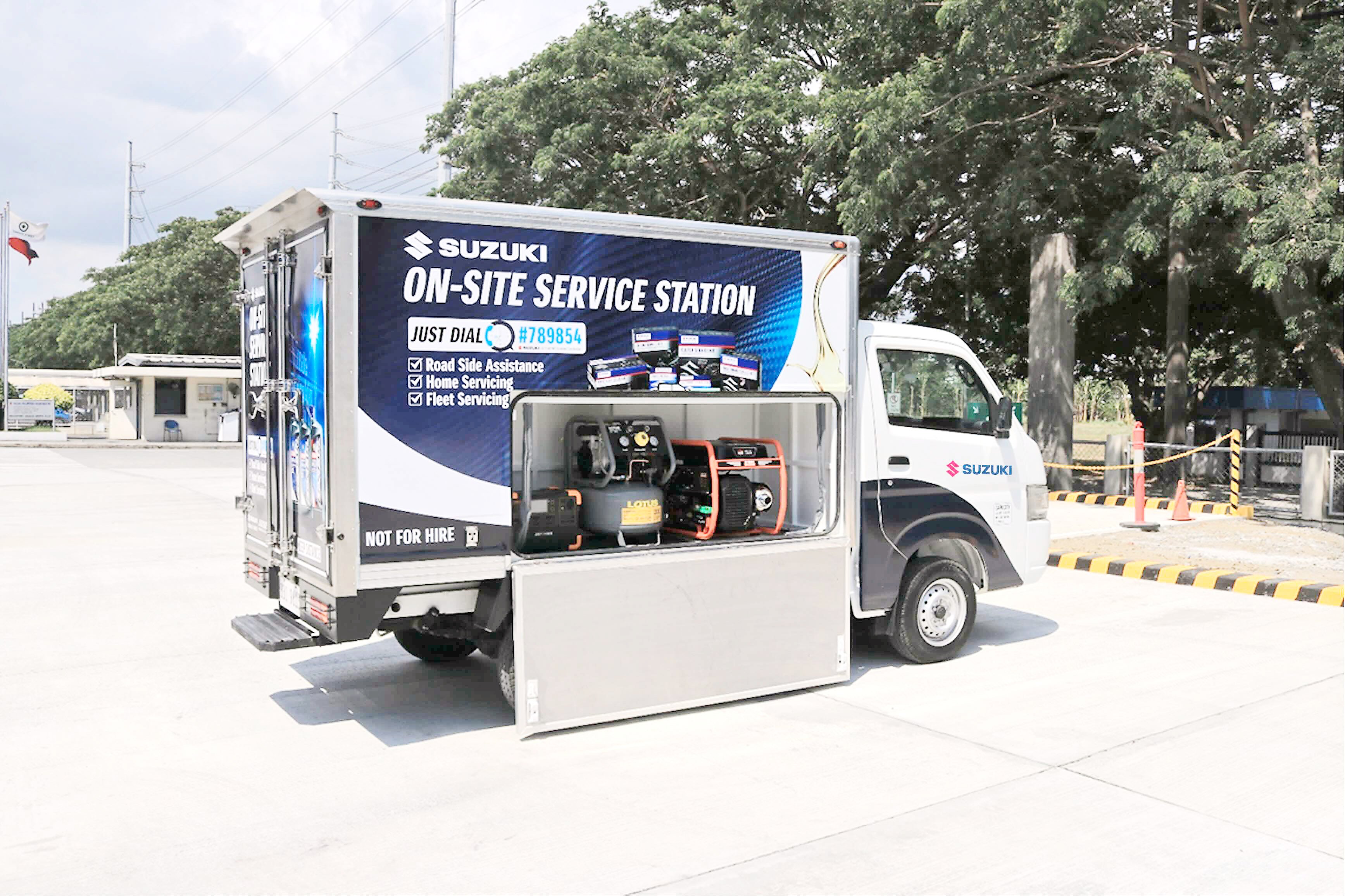 Suzuki service goes on-site