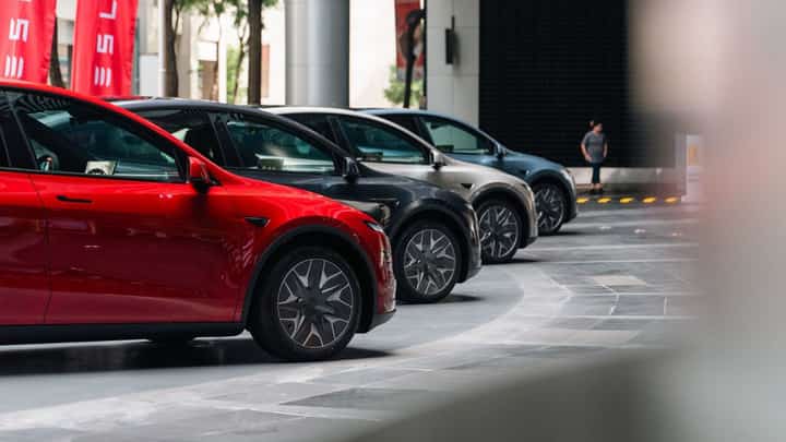 FAMILIES looking at electric mobility now have a six-seat Tesla option
with three rows and flexible cabin space.