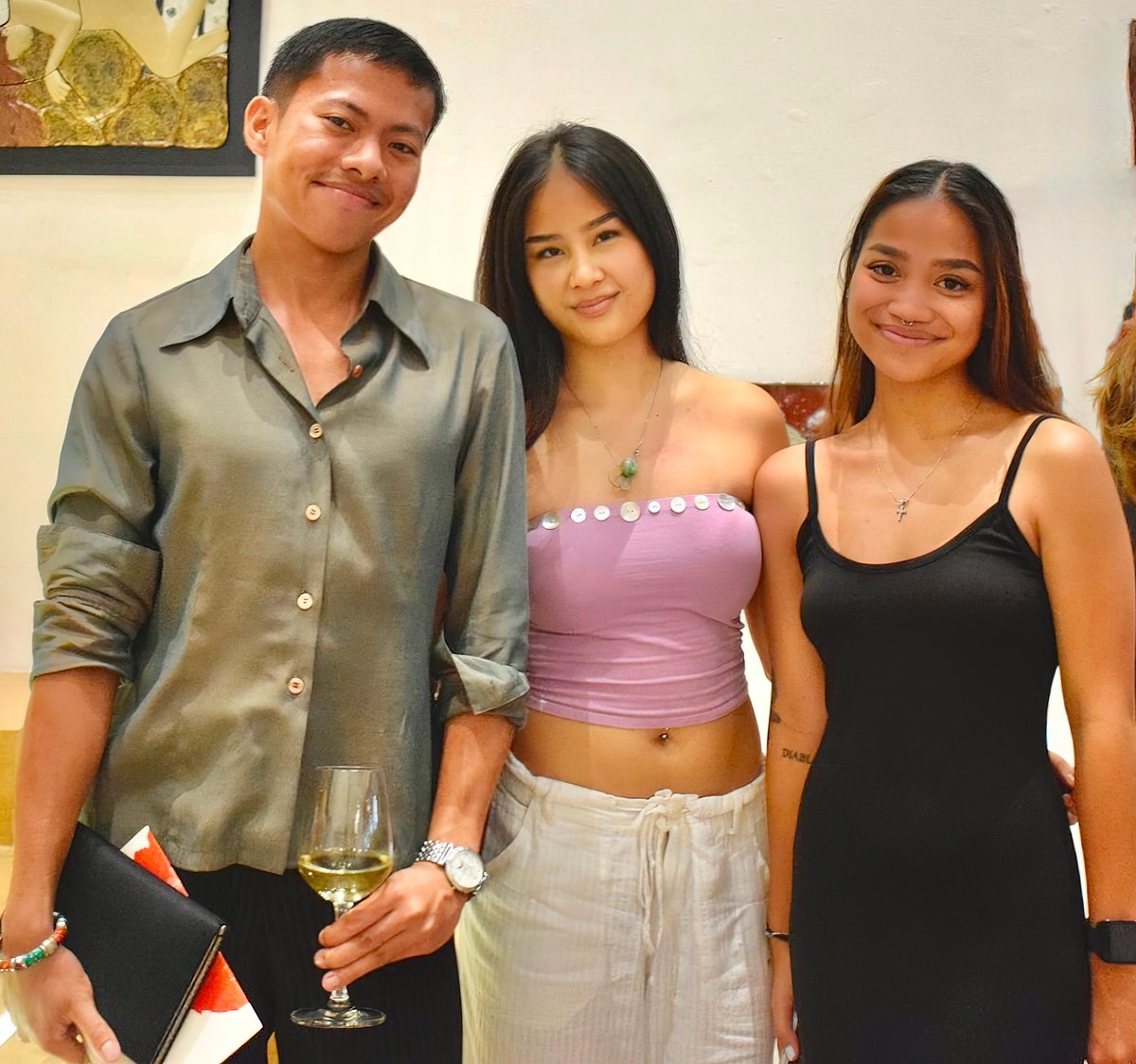 LARS Salamante, Alex Gonzalez and Eina Fontanilla.