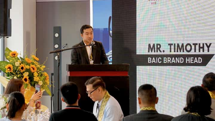 DURING the Quezon Avenue showroom opening, BAIC Brand head Timothy Sytin said the Wheels Inc. partnership gives the brand a stronger base in Metro Manila.