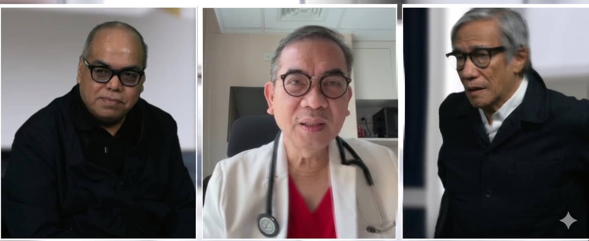 IN last Wednesday’s Straight Talk episode, public health advocate Dr. Anthony Leachon (center) detailed to hosts Chito Lozada (left) and Teddy Montelibano the controversy surrounding PhilHealth fund transfers, worsening the continuing burden of medical costs on ordinary Filipinos despite the Universal Healthcare Act mandating free hospitalization and medicines to all.