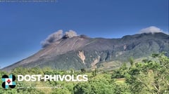 Kanlaon emit ash Sunday morning amid volcanic unrest  