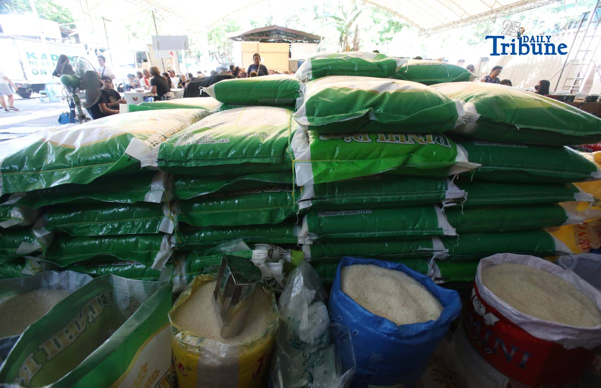(May 25 2026) Individuals queue to buy affordable local or imported rice inside the Bureau of Animal Industry in Quezon City. Photo/Analy Labor