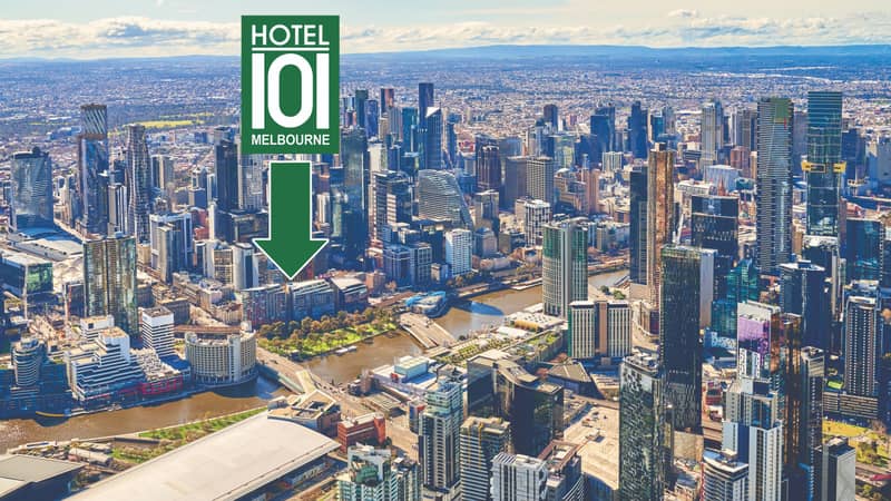The upcoming Hotel 101-Melbourne