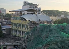 NBI links seized steel bars to collapsed Pampanga building