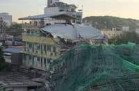 Under-construction nine-story building collapsed in Angeles City
