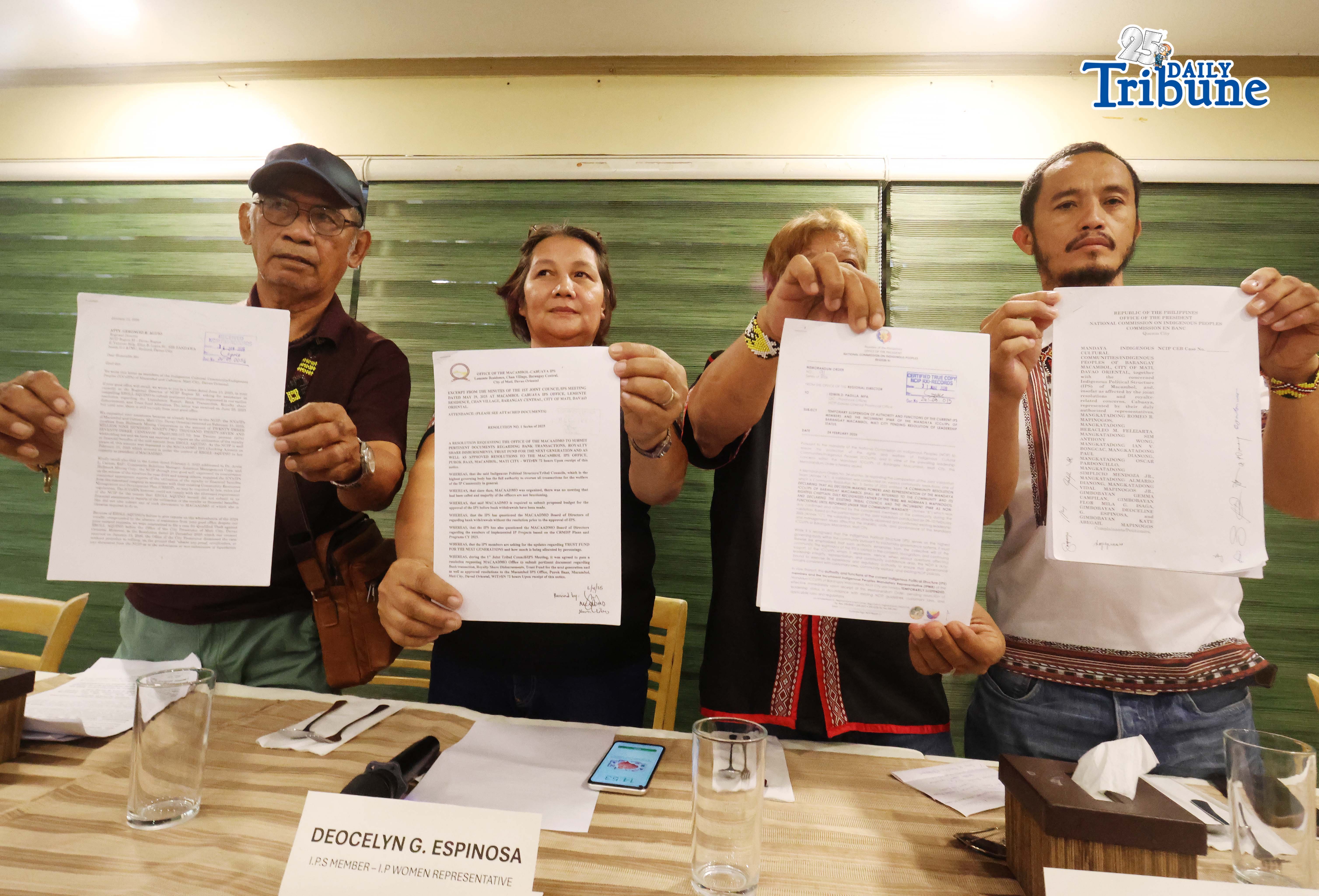 IPS complaint against Aguio 