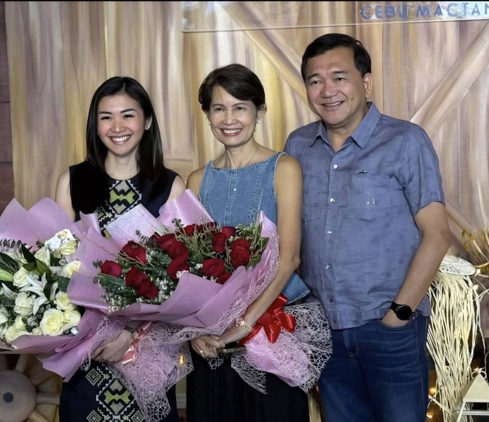 SAMANTHA Manigsaca, VP for hospitality Appleone Group; Venus Manigsaca, chairman of Appleone Group; and Ray Manigsaca, president and CE0 of Appleone Group.