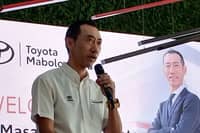 TOYOTA Motor Philippines president Masando Hashimoto.