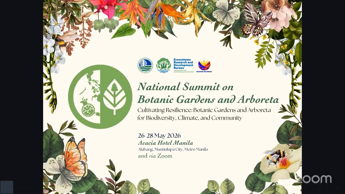 DENR opens National Summit on Botanic Gardens and Arboreta 2026