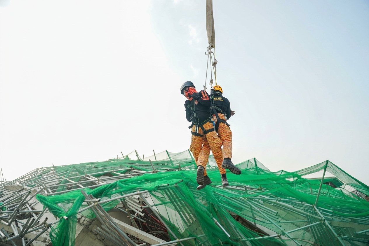Rescue ops end at collapsed Angeles City building; 17 still missing