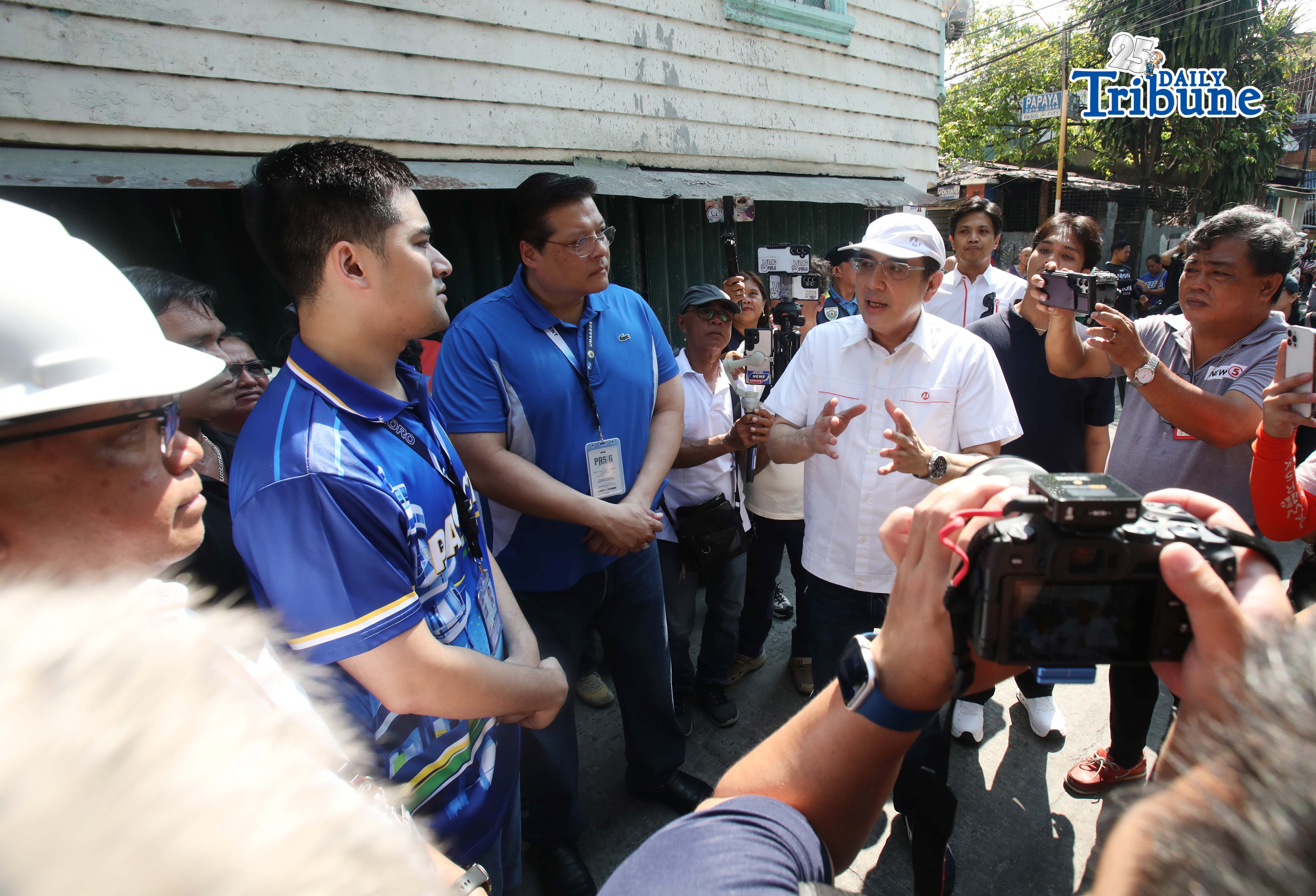 Pasig, Meralco crack down on dangerous ‘spaghetti wires’