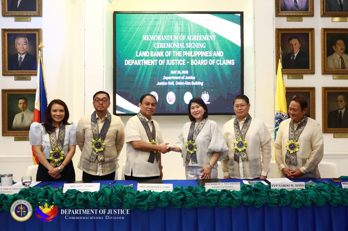 DOJ, LandBank partner to digitize aid payouts for victims of injustice